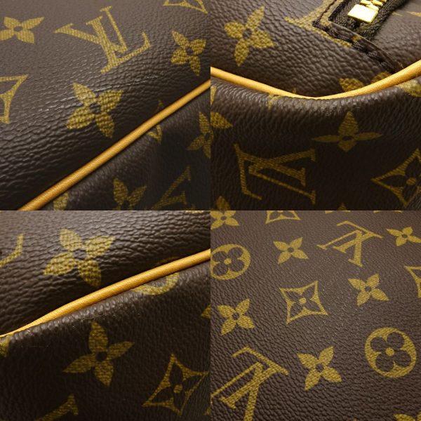 6 Louis Vuitton Monogram Evasion Brown Boston Bag