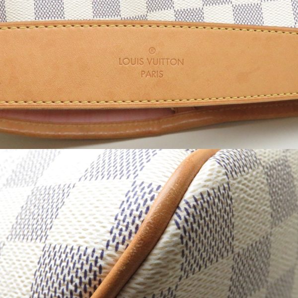 6 Louis Vuitton Damier Azur Delightful MM Shoulder Bag