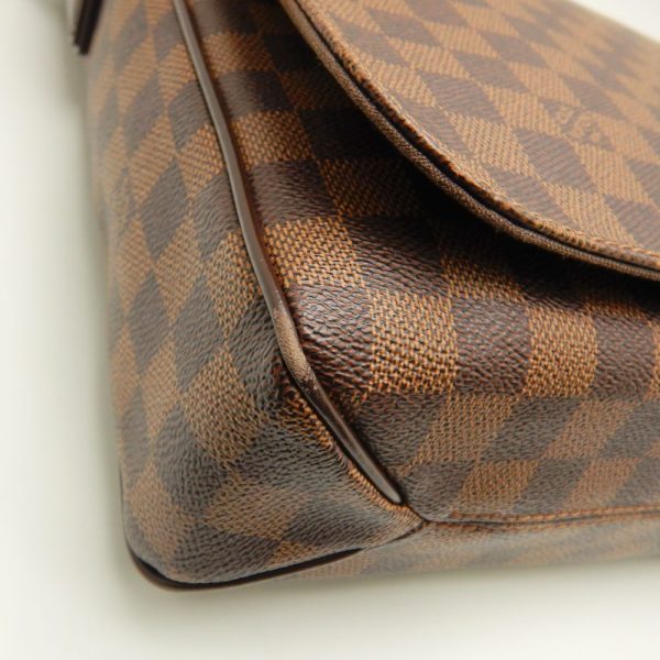 6 Louis Vuitton Damier Naviglio MM Ebene Diagonal Shoulder Brown