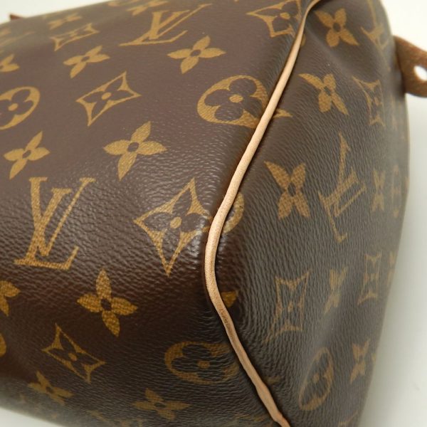 6 Louis Vuitton Monogram Speedy 25 Brown Mini Boston Bag