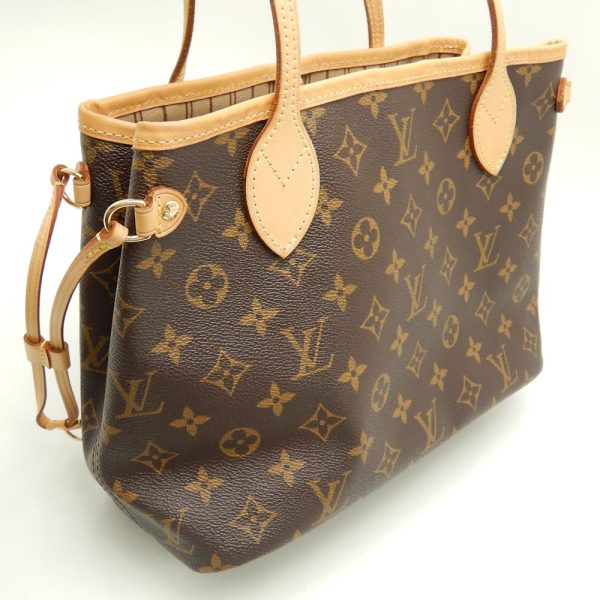 6 Louis Vuitton Monogram Neverfull PM Brown Tote Bag