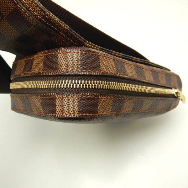 6 Louis Vuitton Damier Jeronimos Ebene Body Bag Brown