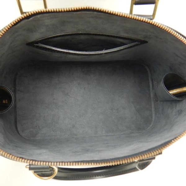 6 Louis Vuitton Epi Alma Noir Handbag Black