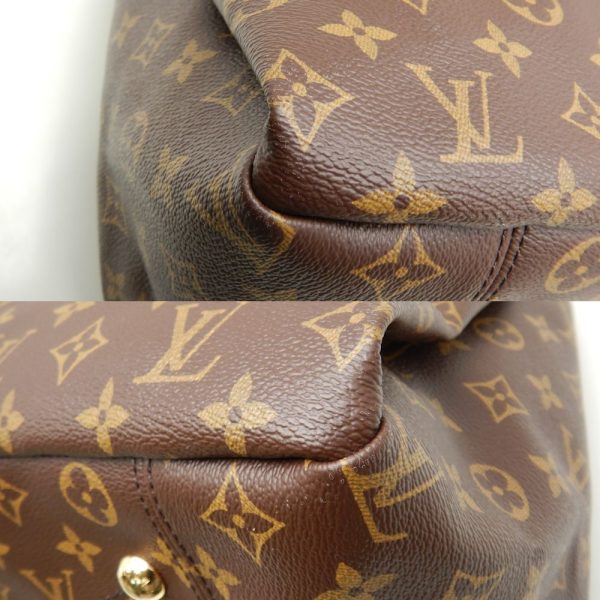 6 Louis Vuitton Monogram Artsy MM Brown Shoulder Bag