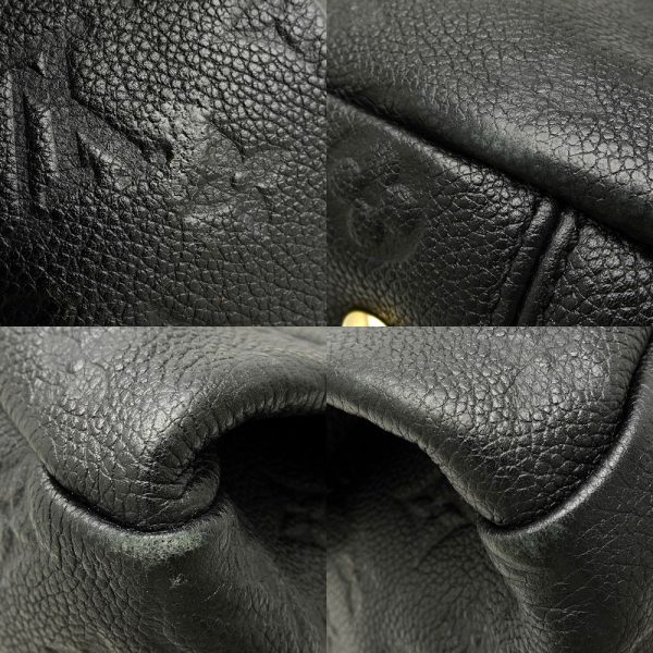 6 Louis Vuitton Emplant Artsy MM Noir Shoulder Bag Black