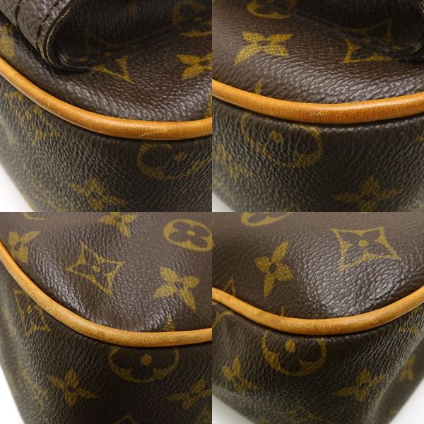 6 Louis Vuitton Monogram Hudson GM Brown Diagonal Shoulder