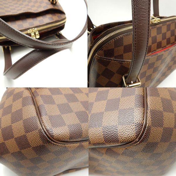 6 Louis Vuitton Damier Belem MM Ebene Shoulder Bag