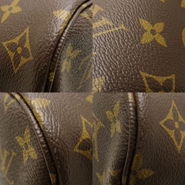 6 Louis Vuitton Monogram Neverfull MM Brown Beige Tote Bag