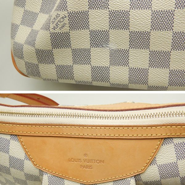 6 Louis Vuitton Damier Azur Siracusa PM Diagonal Shoulder