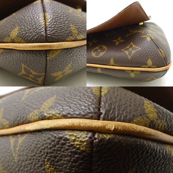 6 Louis Vuitton Monogram Musette Tango Shoulder Brown