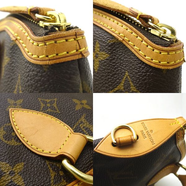 6 Louis Vuitton Monogram Lockit Brown Handbag