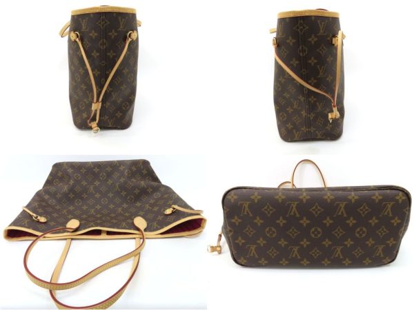 6230702411 03 Louis Vuitton Monogram Pivoine Neverfull MM Tote Bag