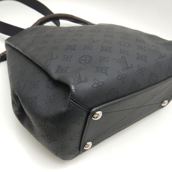 7 Louis Vuitton Mahina Babylon PM Shoulder Bag Noir Black