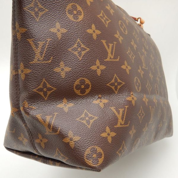 7 Louis Vuitton Monogram Jena MM Tote Bag Brown