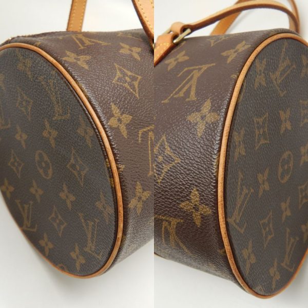 7 Louis Vuitton Monogram Papillon Handbag Brown