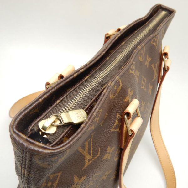 7 Louis Vuitton Monogram Cover Piano Tote Bag Brown