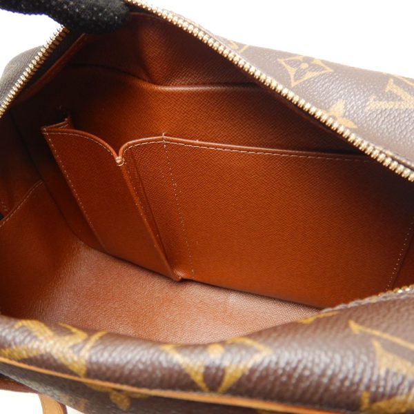 7 Louis Vuitton Monogram Cite MM Shoulder Bag Brown