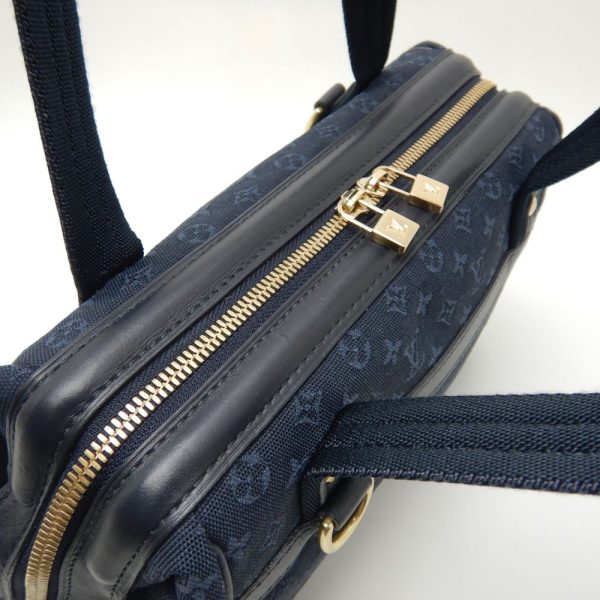 7 Louis Vuitton Josephine PM Handbag Monogram Blue