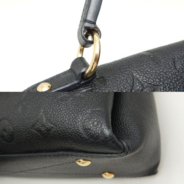 7 Louis Vuitton Georges BB Handbag Emplant 2WAY Noir