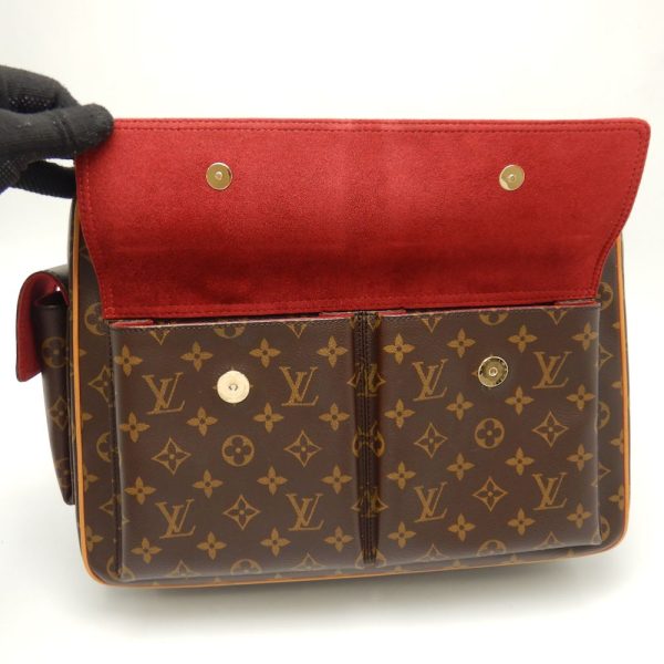 7 Louis Vuitton Monogram Multiple Cite Tote Bag Brown