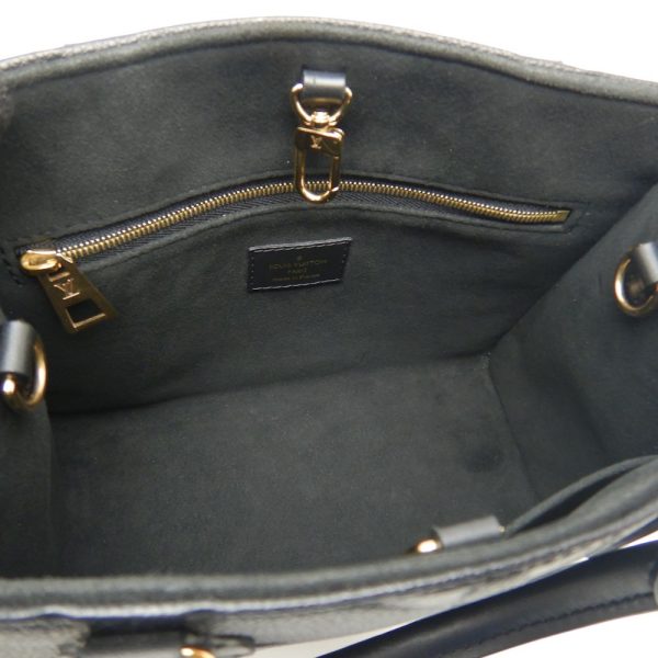 7 Louis Vuitton On The Go PM Tote Bag Monogram Emplant Noir