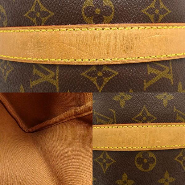 7 Louis Vuitton Monogram Keepall 45 Boston Bag Brown