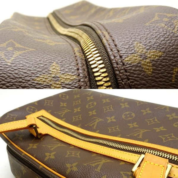 7 Louis Vuitton Monogram GM Shoulder Bag Brown