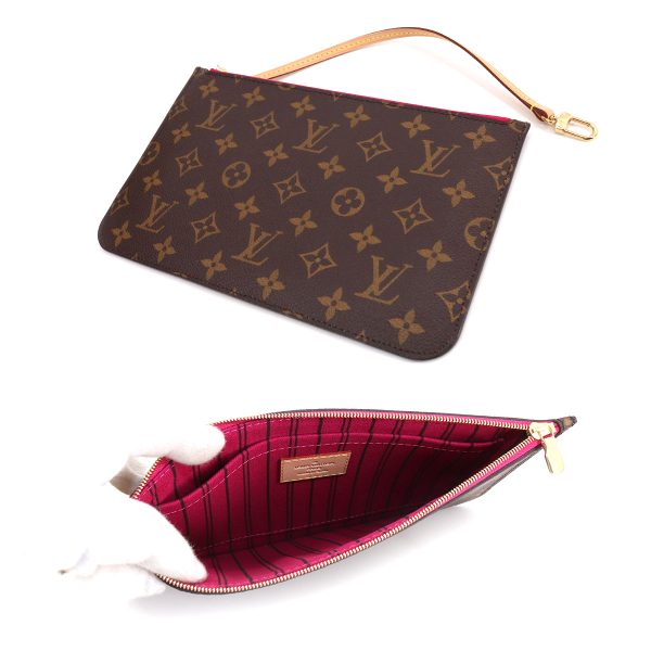 7 Louis Vuitton Monogram Neverfull MM Tote Bag Brown Pivowanne