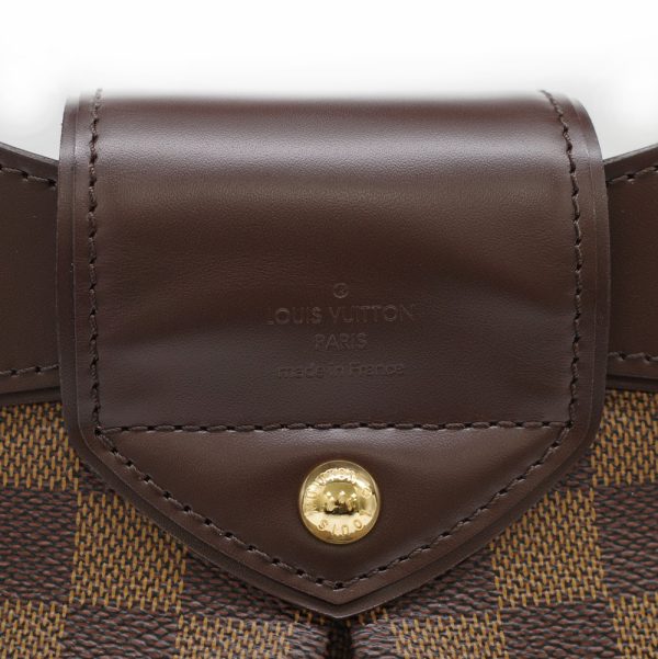 7 Louis Vuitton Sistina MM handbag Damier Brown