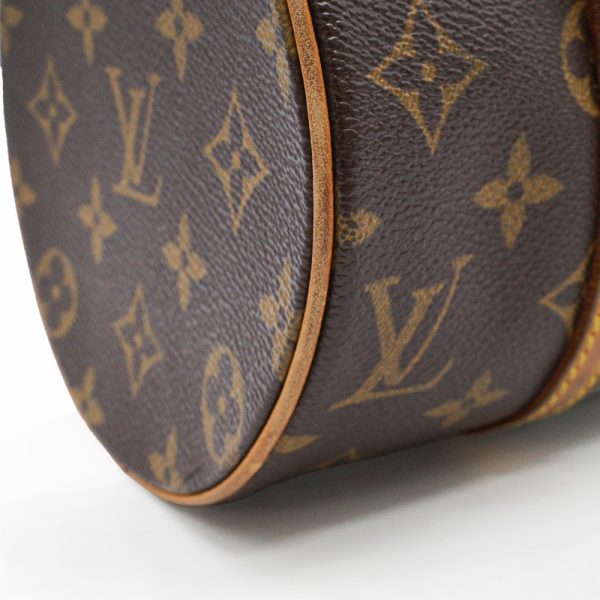 7 Louis Vuitton Monogram Papillon 26 Handbag Brown