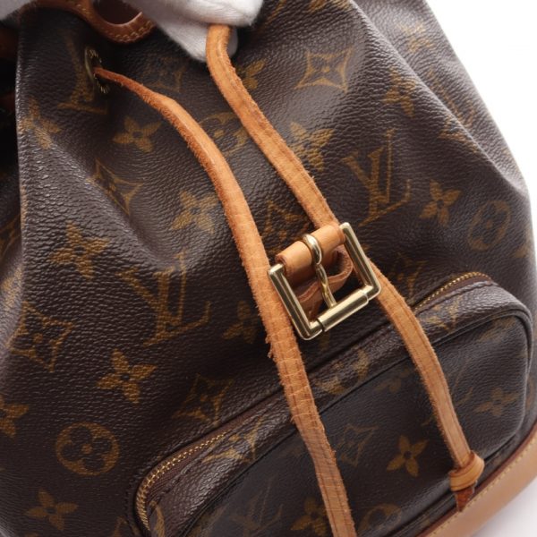 7 Louis Vuitton Montsouris MM Monogram Backpack Rucksack Brown