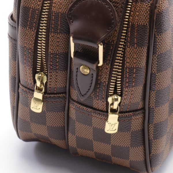 7 Louis Vuitton PM Damier Ebene Shoulder Bag Brown