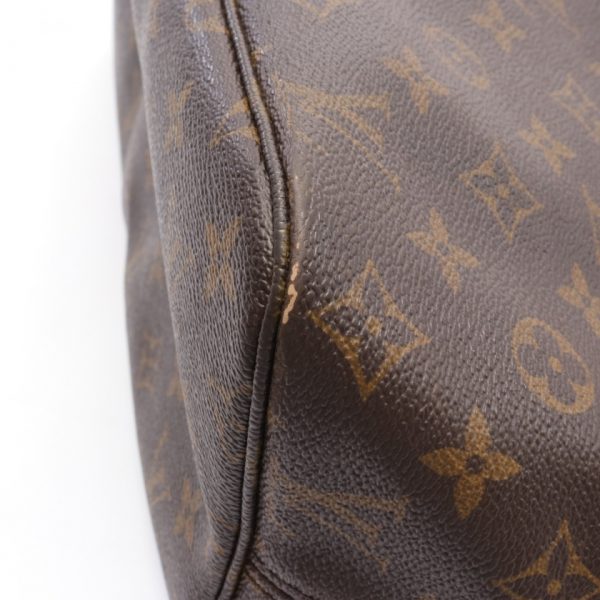 7 Louis Vuitton Neverfull MM Monogram Shoulder Bag Brown