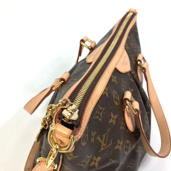 7 Louis Vuitton Monogram Palermo PM Shoulder Bag Tote Bag Brown