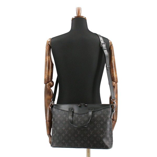 7 Louis Vuitton Monogram Eclipse Explorer Shoulder Bag Black