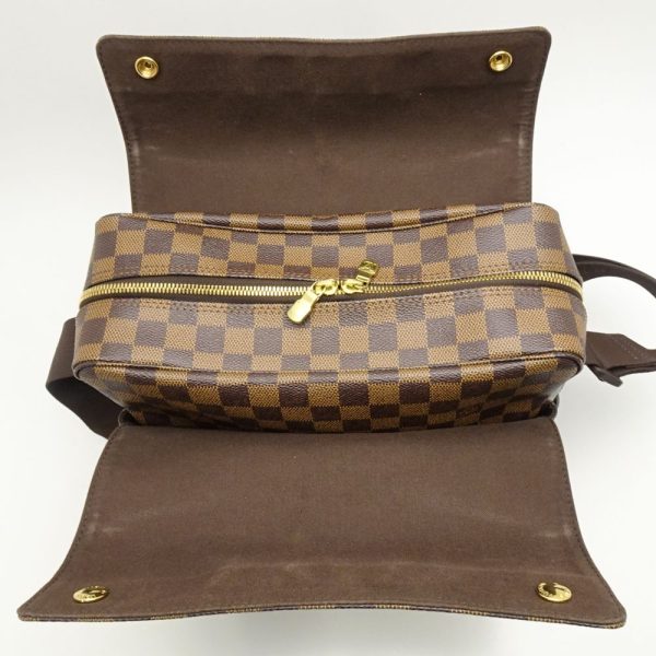 7 Louis Vuitton Damier Naviglio Ebene Diagonal Shoulder Bag