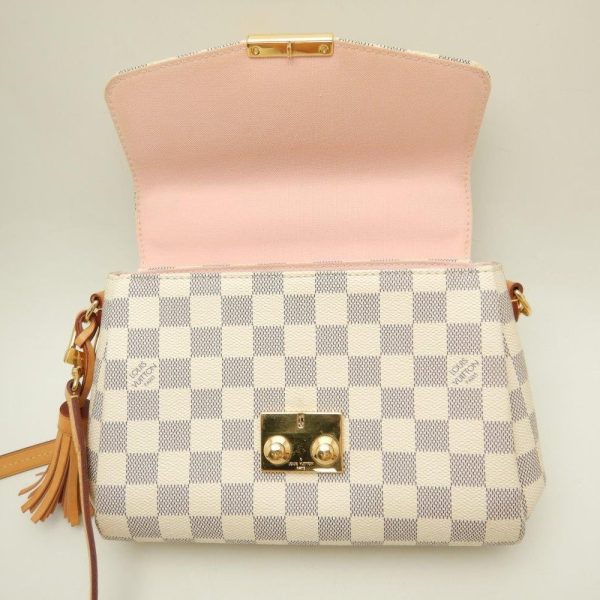 7 Louis Vuitton Damier Azur Croisette 2way Bag