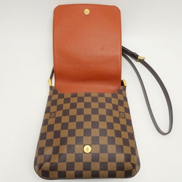 7 Louis Vuitton Damier Musette Salsa Ebene Diagonal Shoulder Brown