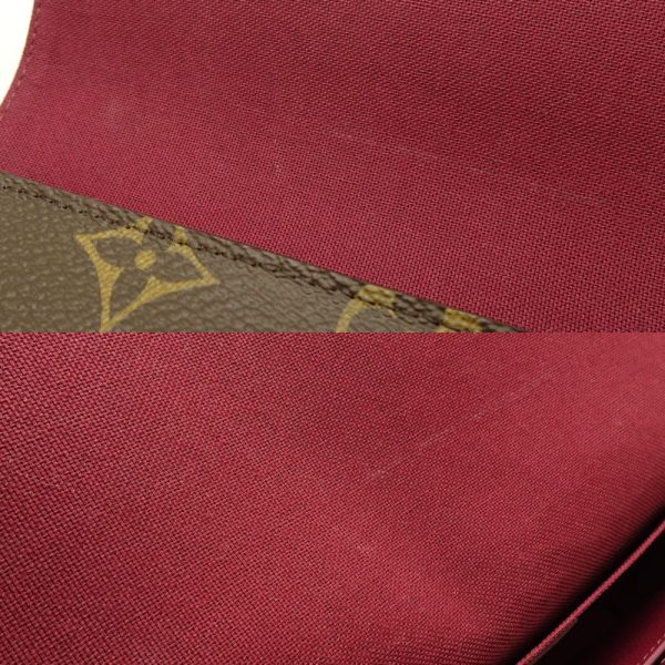 7 Louis Vuitton Monogram Pochette Felicie Brown