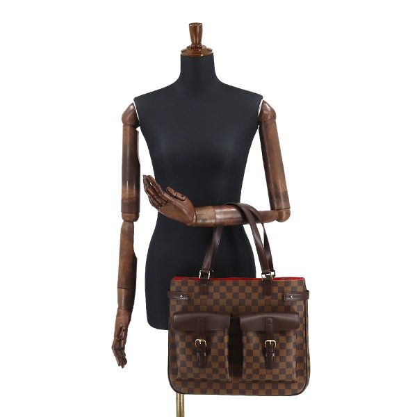 7 Louis Vuitton Damier Uzes Tote Bag Brown Ebenea