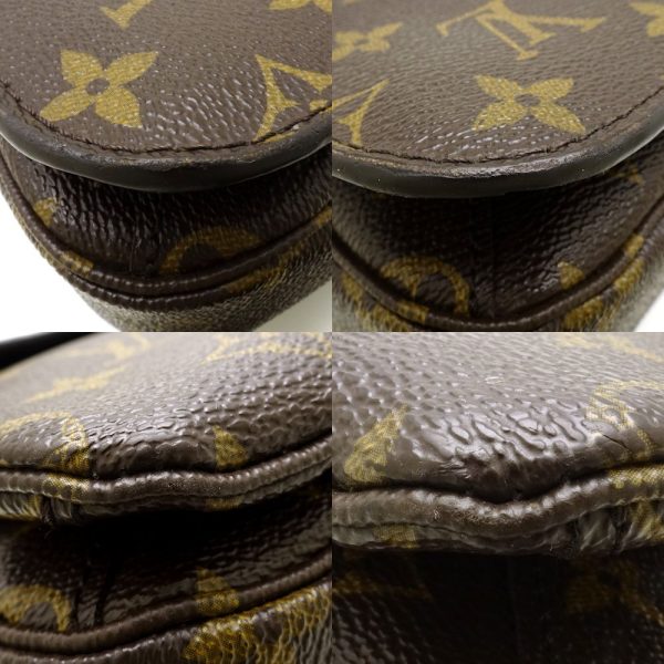 7 Louis Vuitton Monogram Pochette Metis MM Brown 2WAY Bag