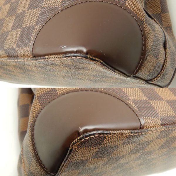 7 Louis Vuitton Damier Hampstead PM Ebene Tote Bag Brown