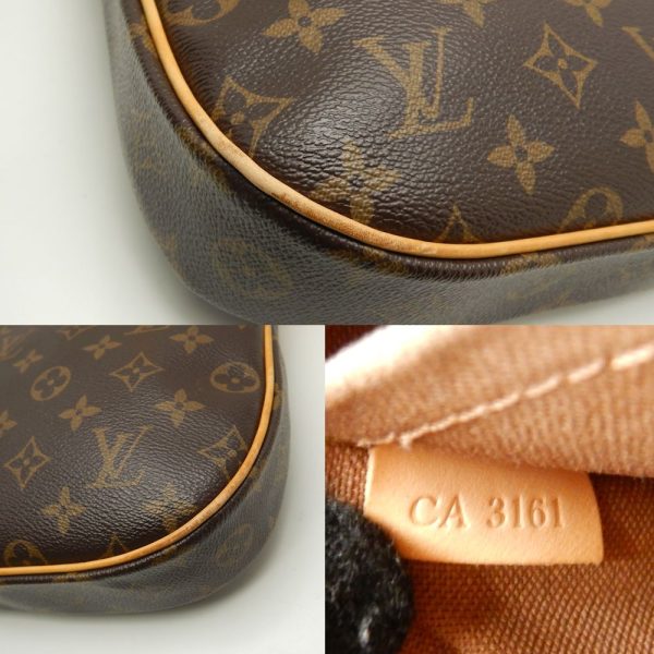 7 Louis Vuitton Monogram Odeon PM Brown Diagonal Shoulder