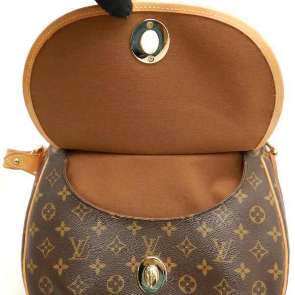 7 Louis Vuitton Monogram Turam PM Brown Shoulder Bag