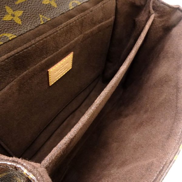 7 Louis Vuitton Monogram Pochette Metis MM Brown 2WAY Bag