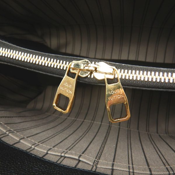 7 Louis Vuitton Emplant Montaigne MM Noir 2WAY Bag Black