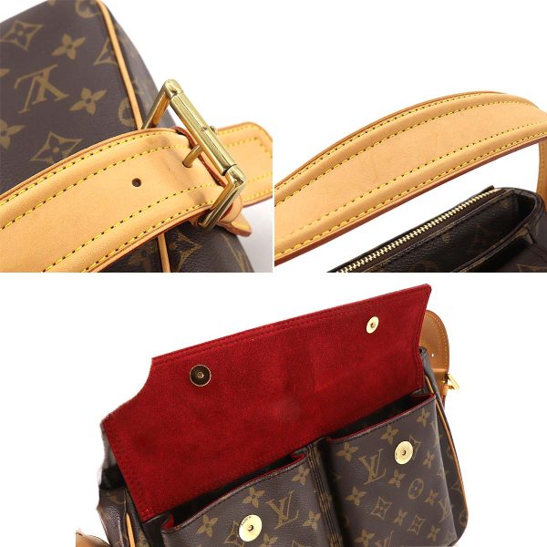 7 Louis Vuitton Monogram Viva Cite GM Shoulder Bag Brown