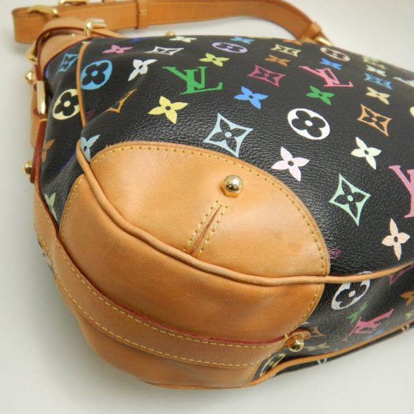 7 Louis Vuitton Multicolor Greta Noir Shoulder Bag