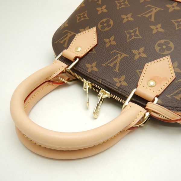 7 Louis Vuitton Monogram Alma BB Brown 2WAY Handbag