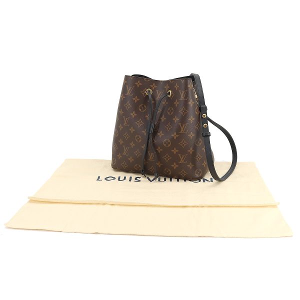 7 Louis Vuitton Monogram Neo Noe Shoulder Bag Noir Black